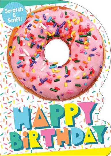 Donut Scratch & Sniff Card