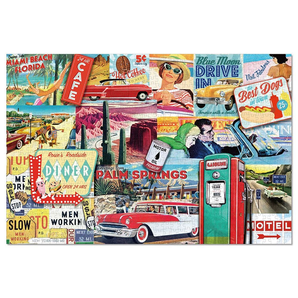 Go! Games The Open Road 1000-Piece Puzzle