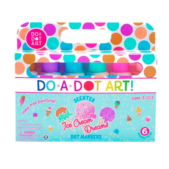Do-A-Dot Art Ice Cream Dreams Scented Washable Paint Markers Set of 6