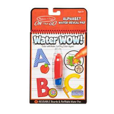 Melissa & Doug Water WOW! Water-Reveal Activity Pad - Alphabet