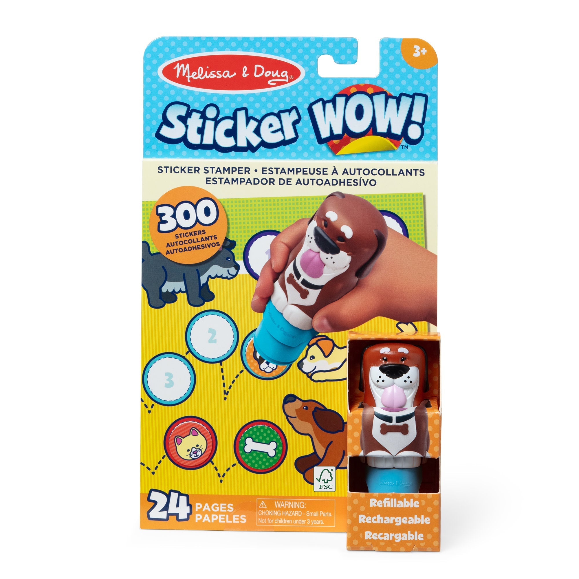 Dog Sticker Wow Activity Pad and Sticker Stamper