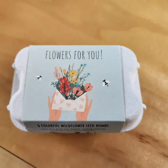 Egg Carton Flowers for Spring