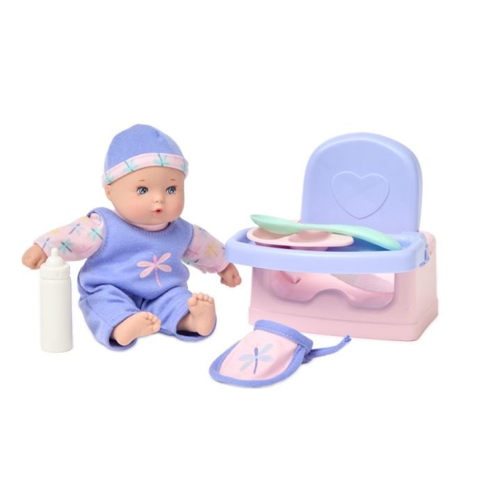 8in Little Cuties Feeding Playset