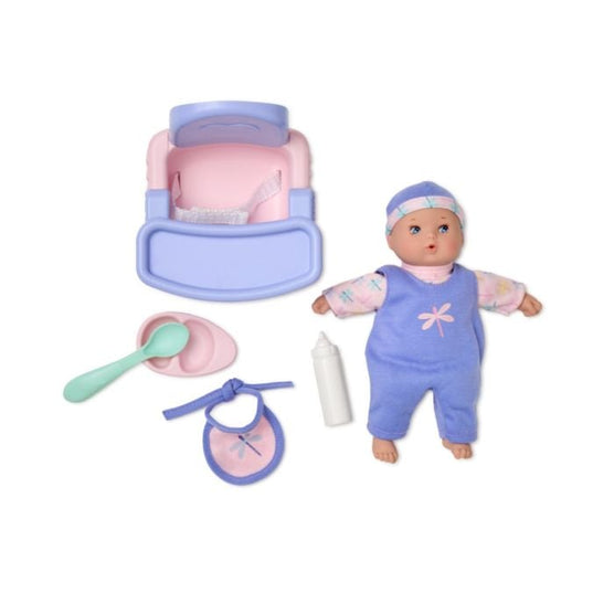 8in Little Cuties Feeding Playset