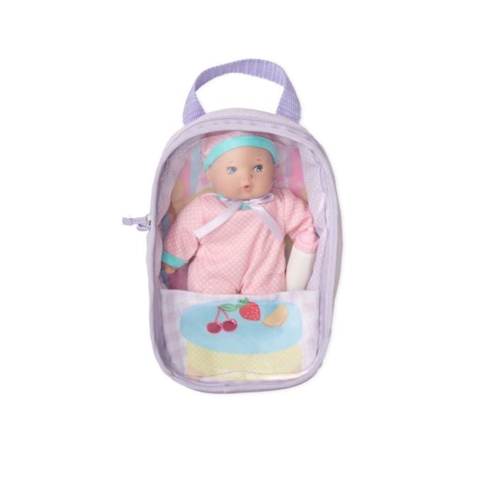 Madame Alexander Take Along Cuties Baby Doll Lavender