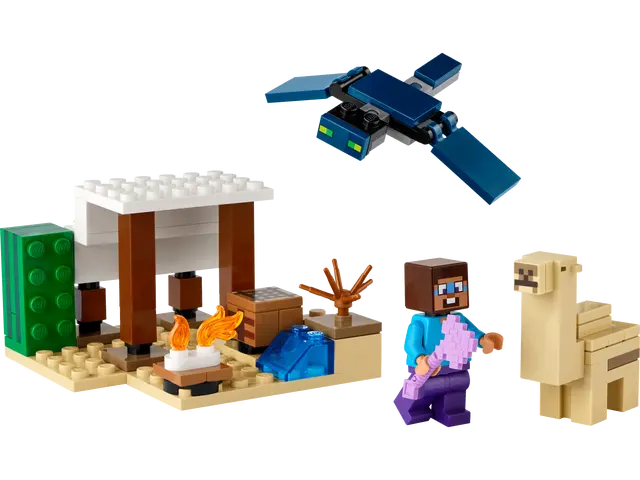 Lego Minecraft Steve's Desert Expedition