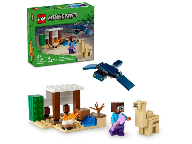 Lego Minecraft Steve's Desert Expedition