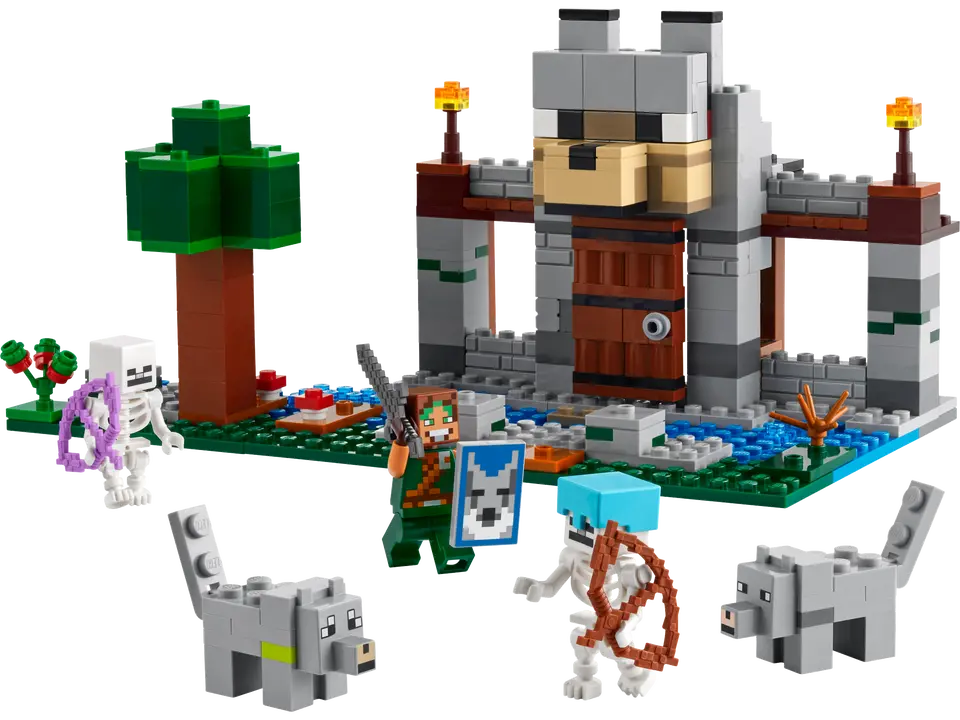 Lego Minecraft- The Wolf Stronghold