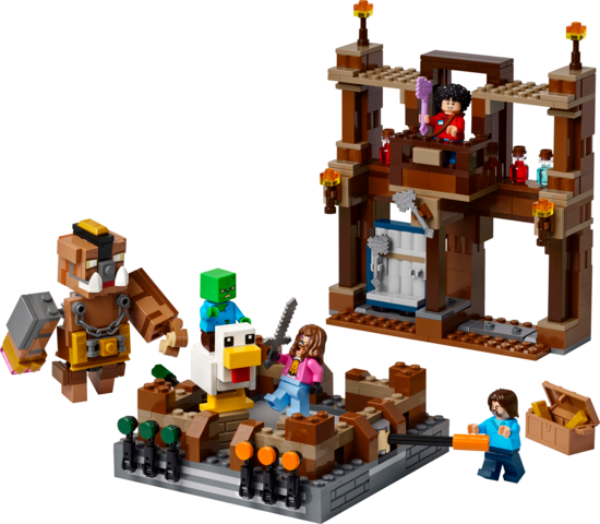 Minecraft: Woodland Mansion Fighting Ring Lego