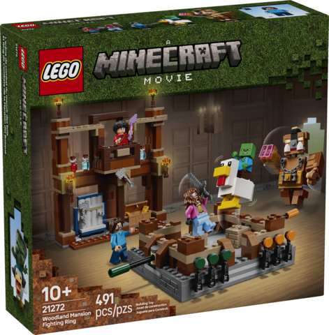 Minecraft: Woodland Mansion Fighting Ring Lego