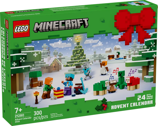 Lego Minecraft Advent Calendar 2025