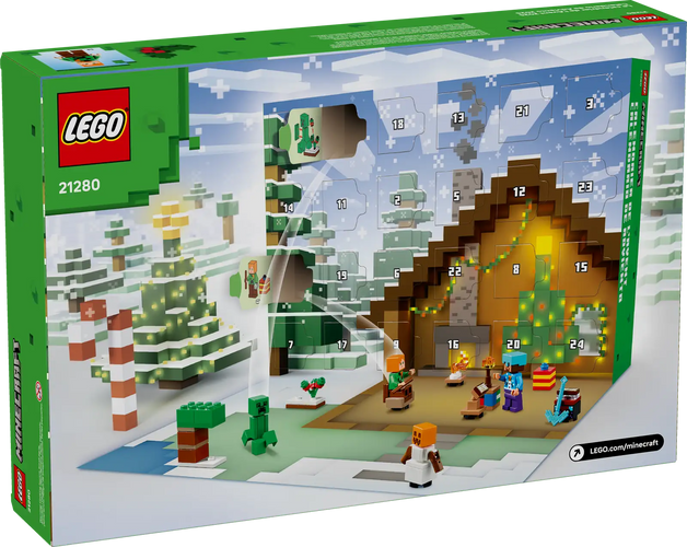 Lego Minecraft Advent Calendar 2025