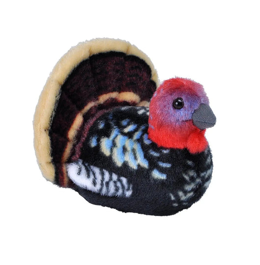 Audubon Birds Wild Turkey Plush Toy with Sound 5.5-Inch