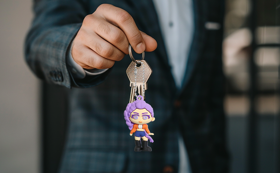 K POP DEMON HUNTERS TINY KEYCHAIN