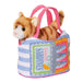 Douglas Cuddle Toy Sassy Pet Sak Novelty Bag Orange Cat