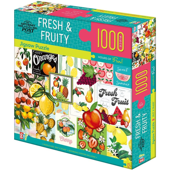 Go! Games Fresh & Fruity 1000-Piece Puzzle