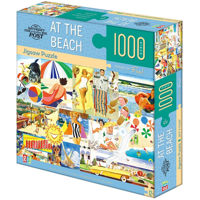 Honeycomb Learning At The Beach 1000-Piece Puzzle