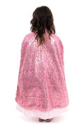 Pink Shimmer Cloak Cape Costume