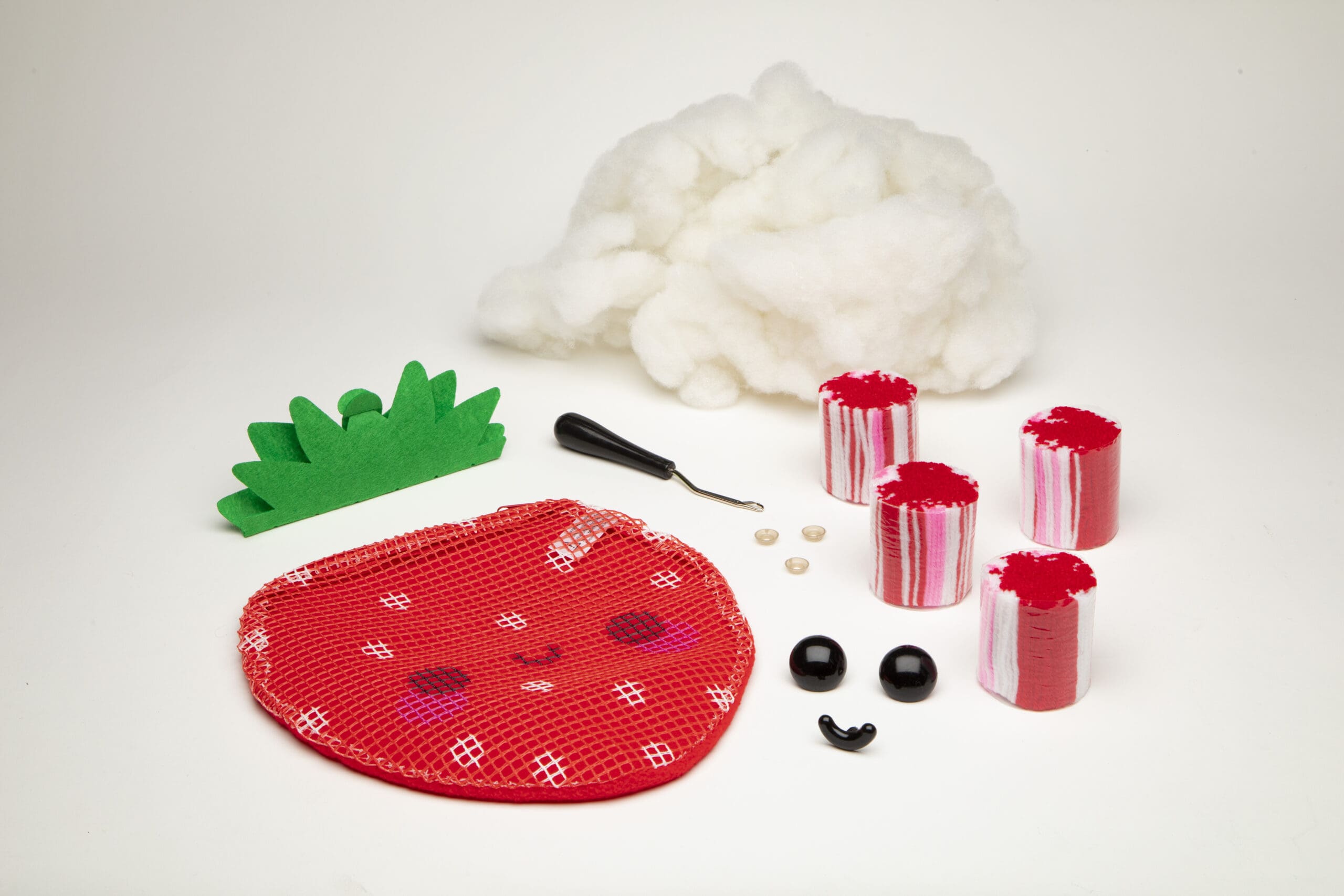 Latch Kit Strawberry Pillow