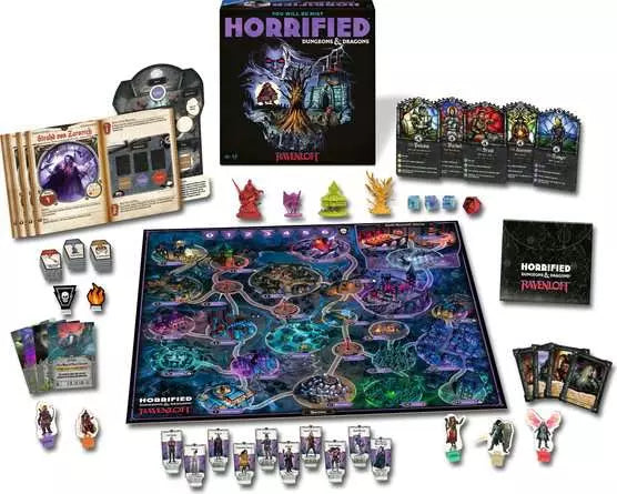 Ravensburger Horrified Dungeons & Dragons Ravenloft Strategy Board Game