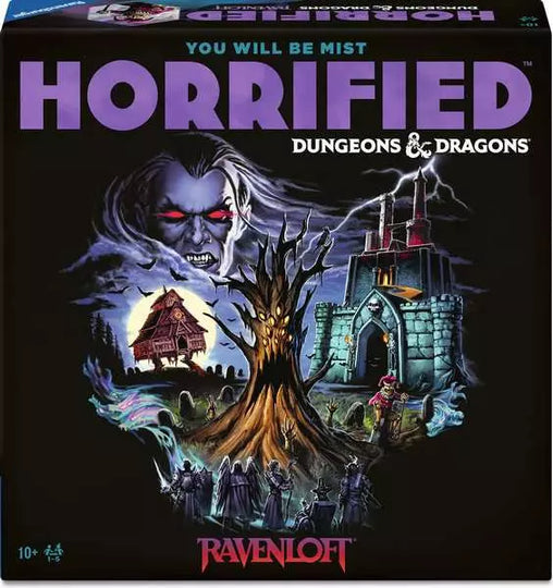 Ravensburger Horrified Dungeons & Dragons Ravenloft Strategy Board Game