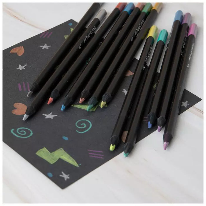 Faber-Castell Metallic Colored Pencils - 12 Piece Set