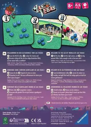 Ravensburger Las Vegas Family Dice Board Game