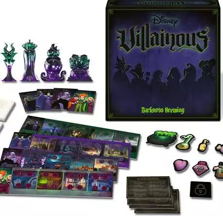 Ravensburger Disney Villainous Darkness Brewing Strategy Board Game