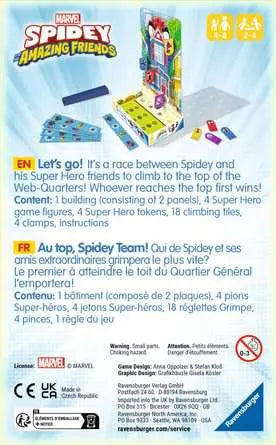 Ravensburger Spidey Team Card & Travel Game