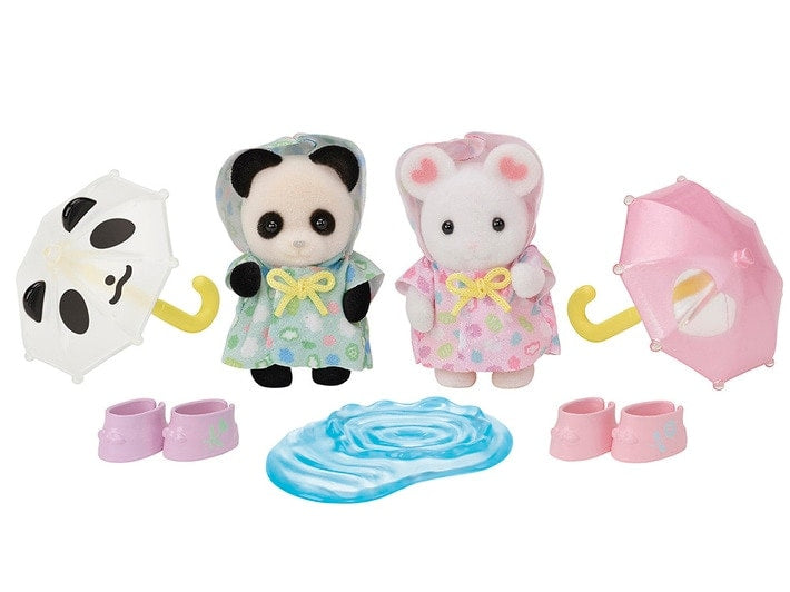 Calico Critter Rainy Day Duo Nursery