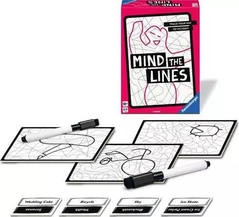 Ravensburger Mind the Lines Family Drawing Party Board Game