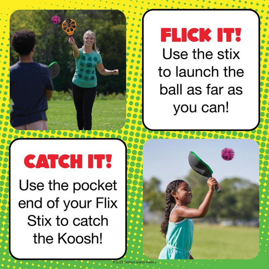 Koosh Flix Stix Neon Catch and Throw Set