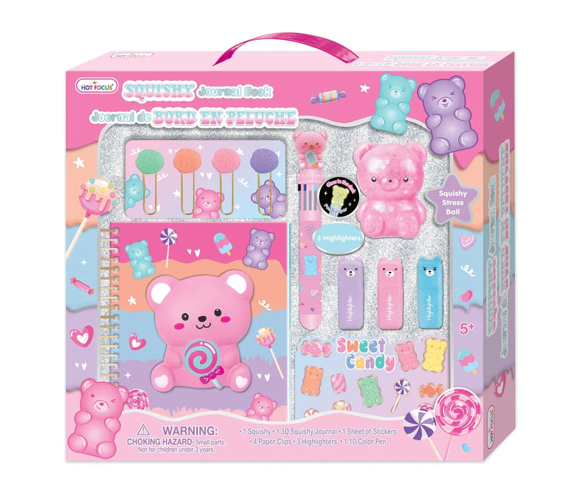 Hot Focus Sugar Crush Squishy Journal Set
