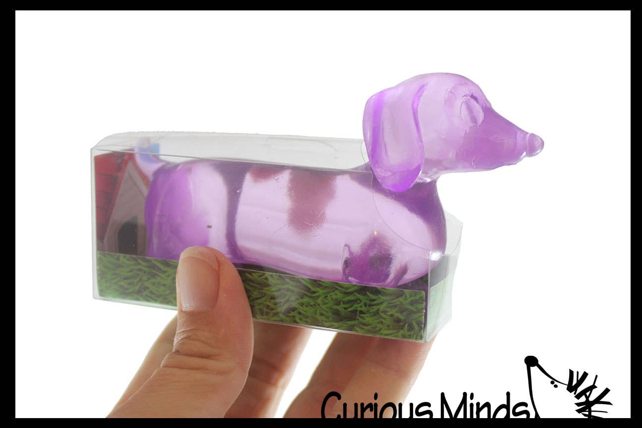 Single Sugar Dachshund Dog Ball Bag