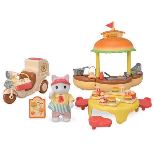 Calico critter Hamburger Stand