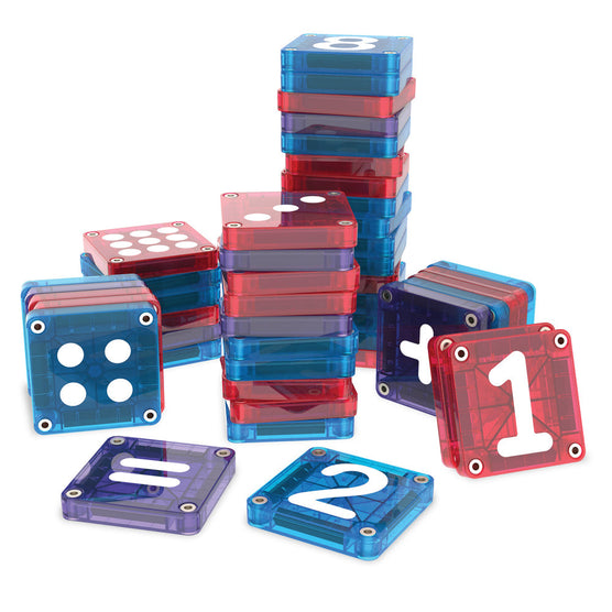 Magna-Tiles microMAGS   Learn   Numbers™   56 Piece Set