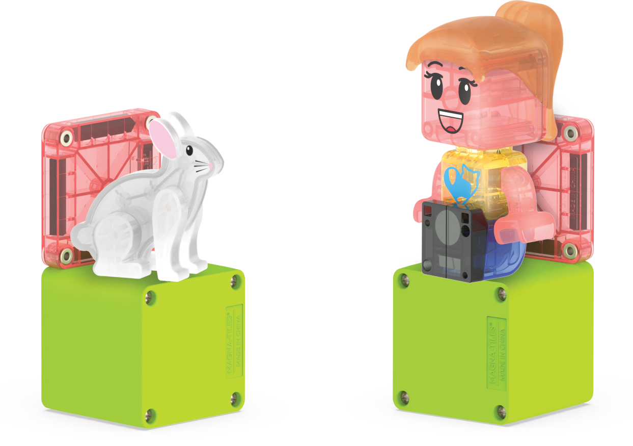 Magna-Tiles Pet Playhouse 50 Piece Magnetic Building Set