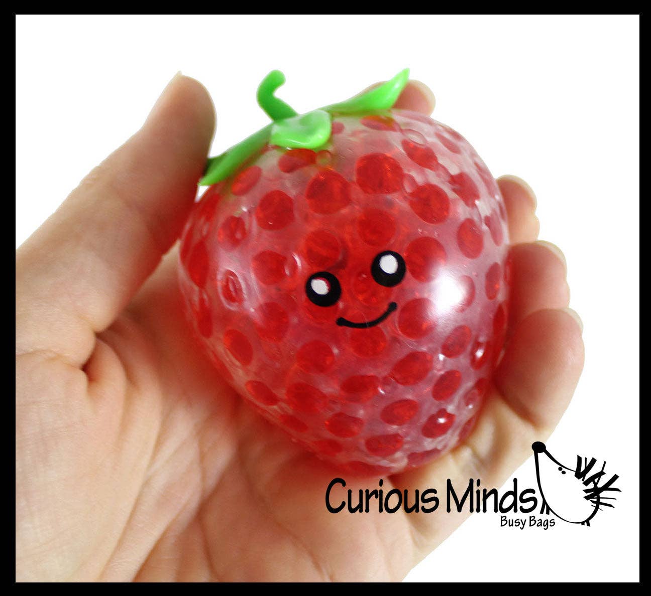 Single Small Fruit Water Bead Filled Squeeze Stress Balls