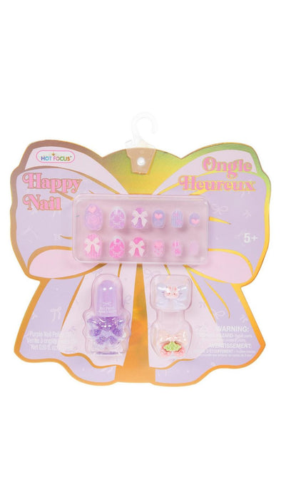Hot Focus Kids Bowtiful Nail Set