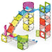 Magna Tiles Rail Racers Max Magnetic Building Toy 80-Piece Set