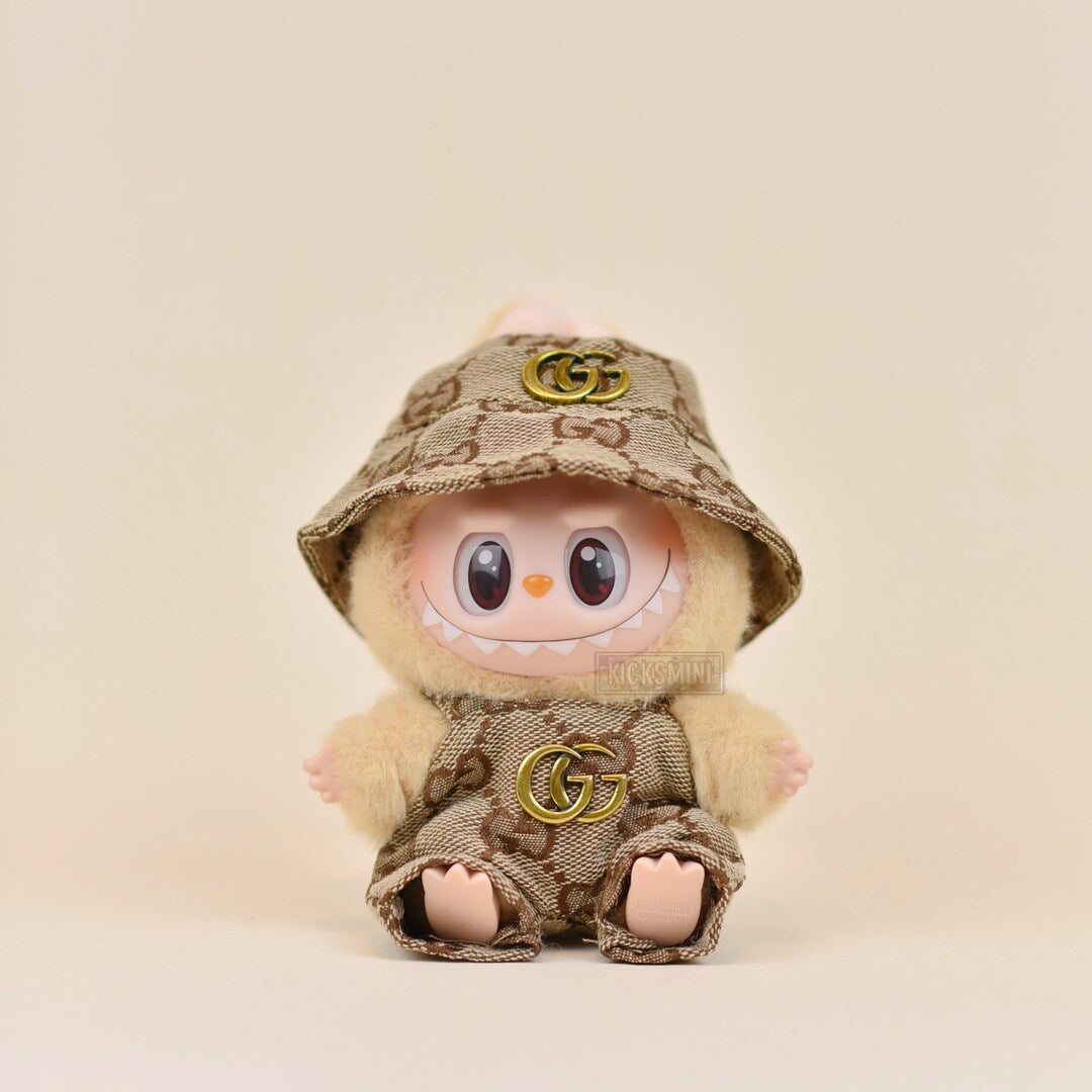 Labubu Designer Brown Gucci Outfit