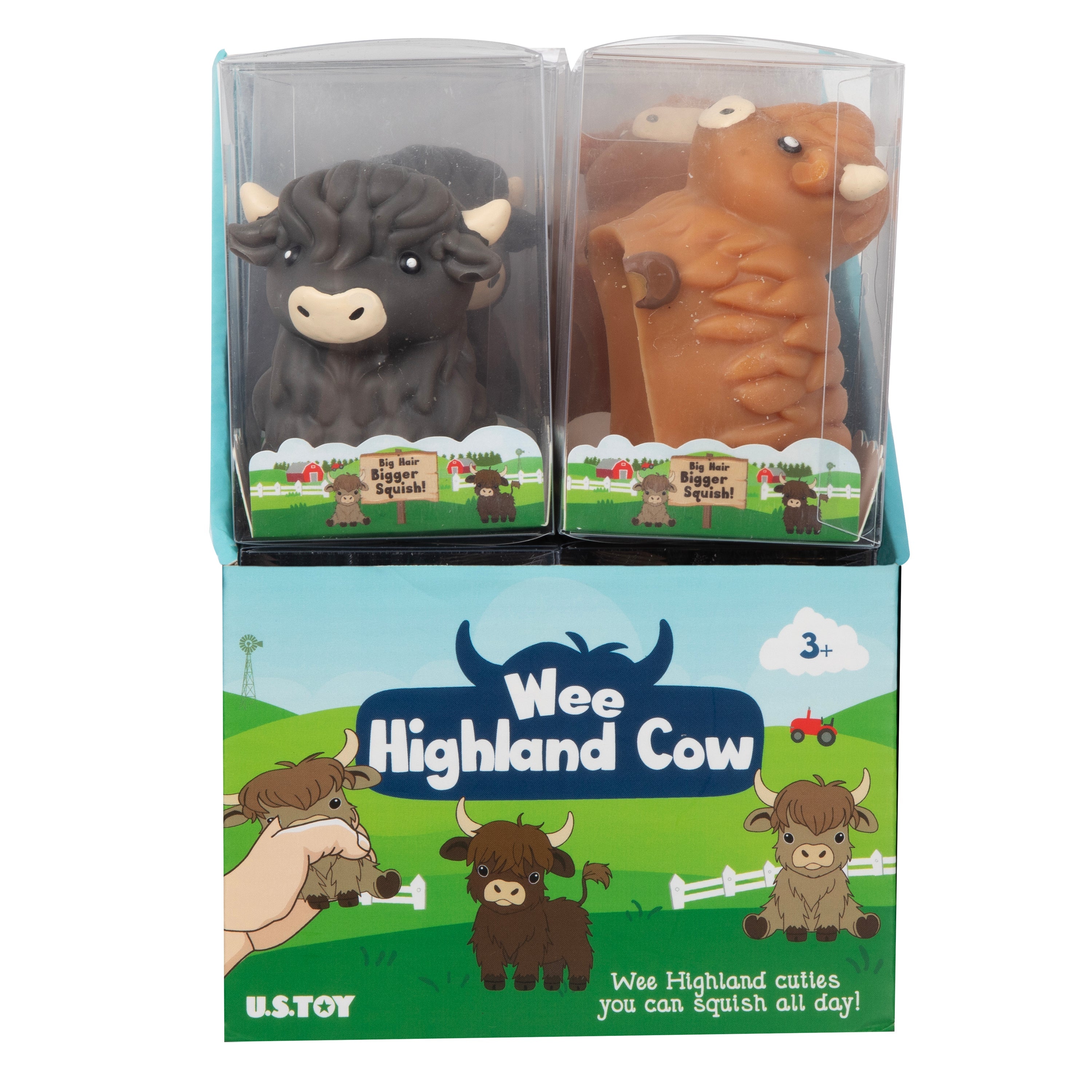 Wee Highland Cow Squeezy