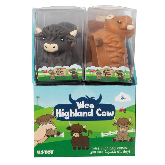 Wee Highland Cow Squeezy