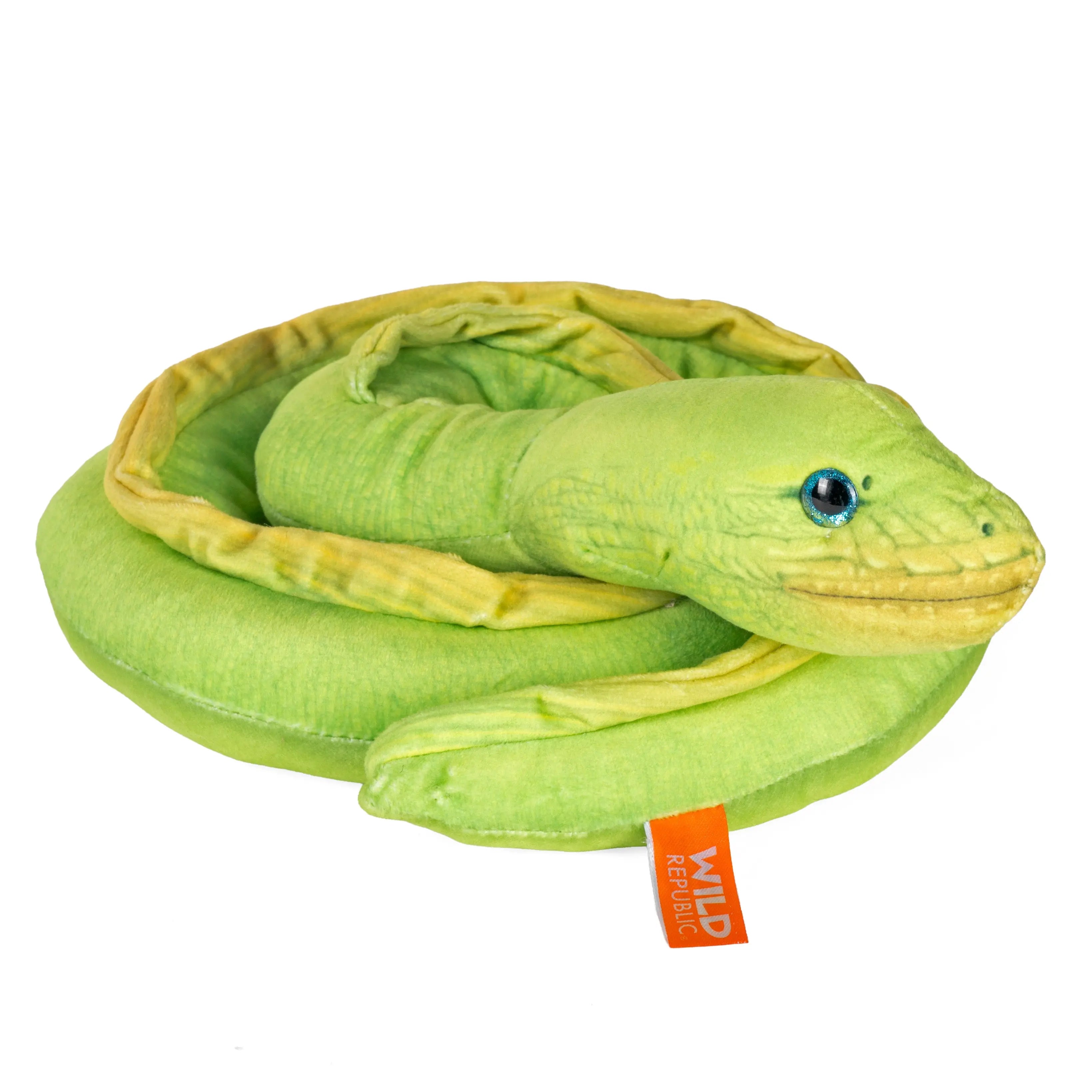 Wild Republic Green Moray Eel Stuffed Animal 36-inch Plush Toy