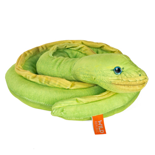 Wild Republic Green Moray Eel Stuffed Animal 36-inch Plush Toy