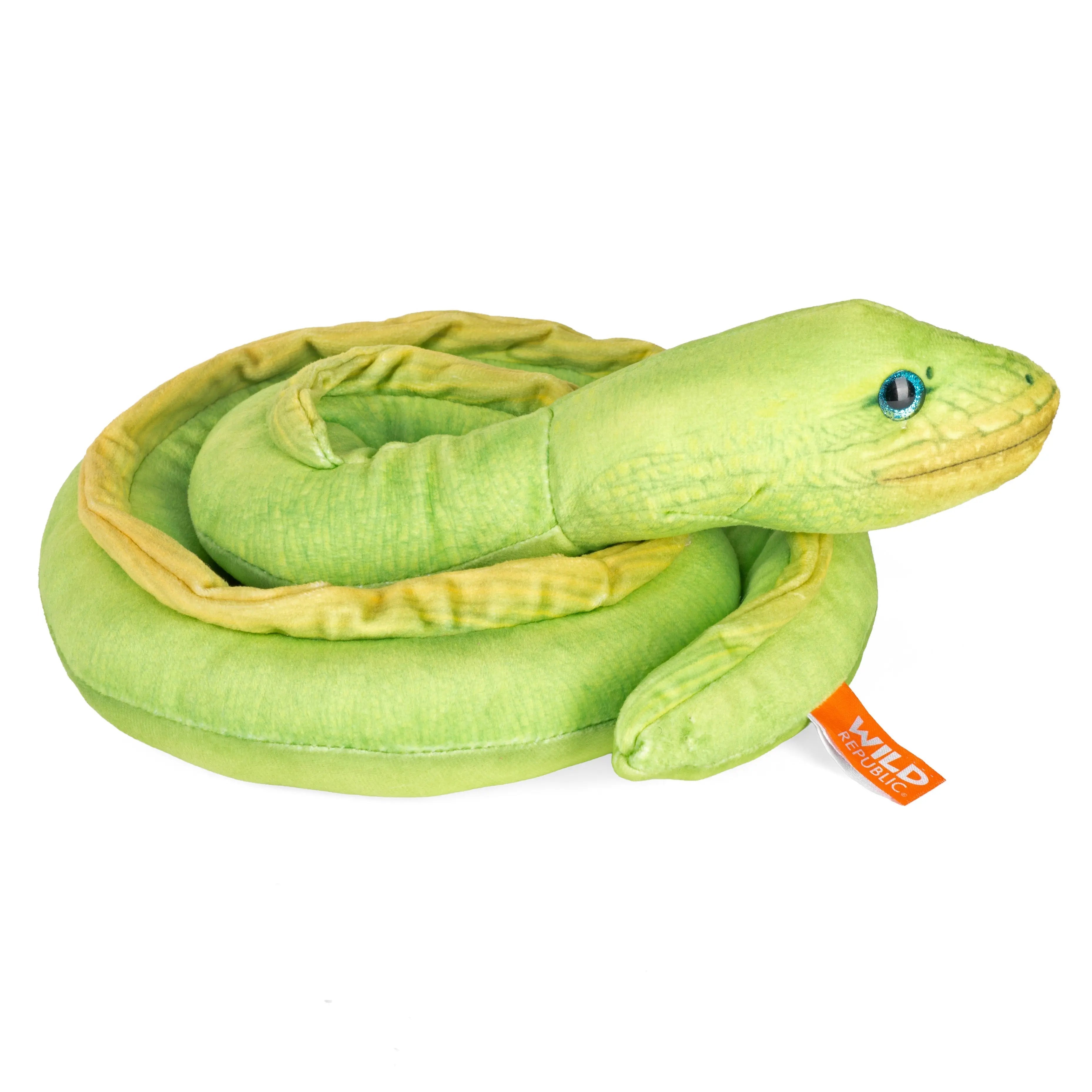 Wild Republic Green Moray Eel Stuffed Animal 36-inch Plush Toy