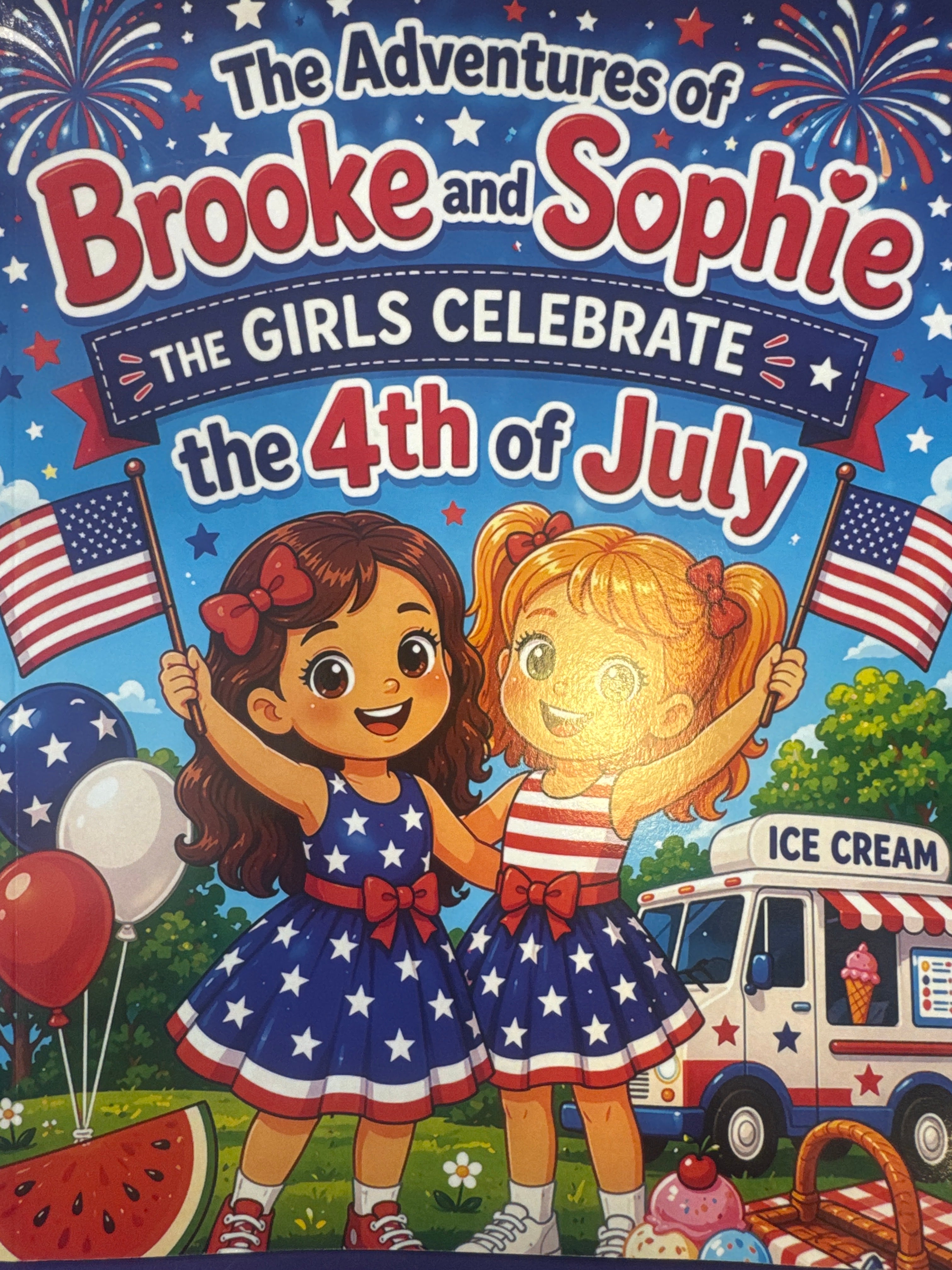 Brooke & Sophie 4th of July Coloring Book