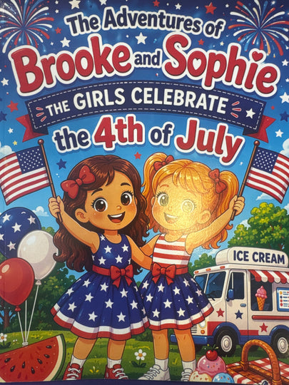 Brooke & Sophie 4th of July Coloring Book