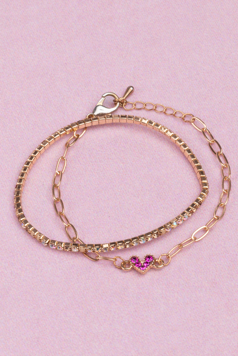 Boutique Chic Linked With Love Bracelets