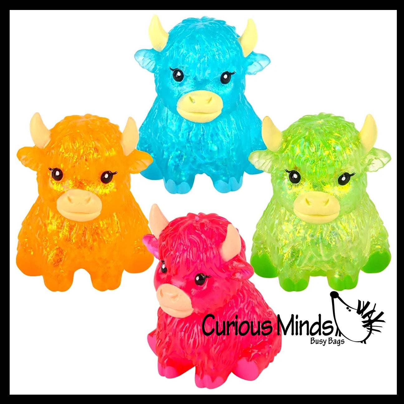 Single Highland Cow Shaped Ball